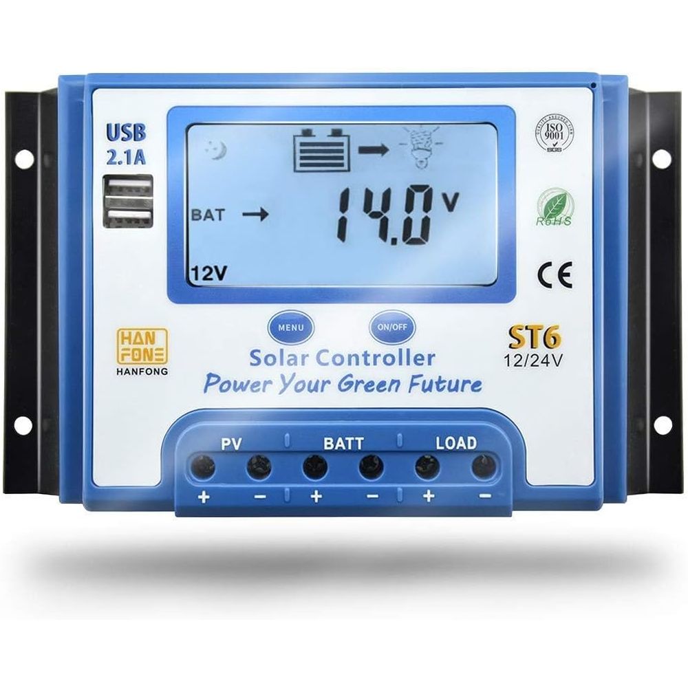 60A Solar-Laderegler 12V/24V A – Solar Panel Bewertung und Preis