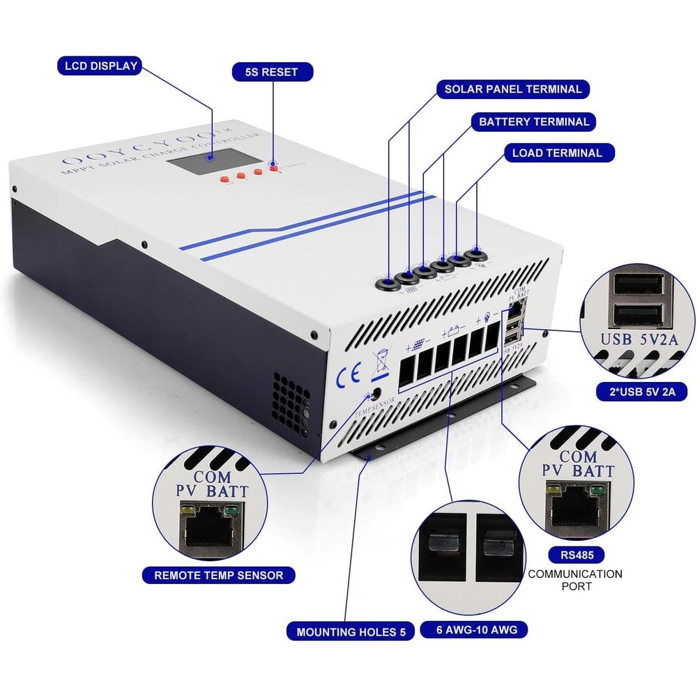 100 Ampere MPPT Solar-Laderegl – Solar Panel Bewertung und Preis