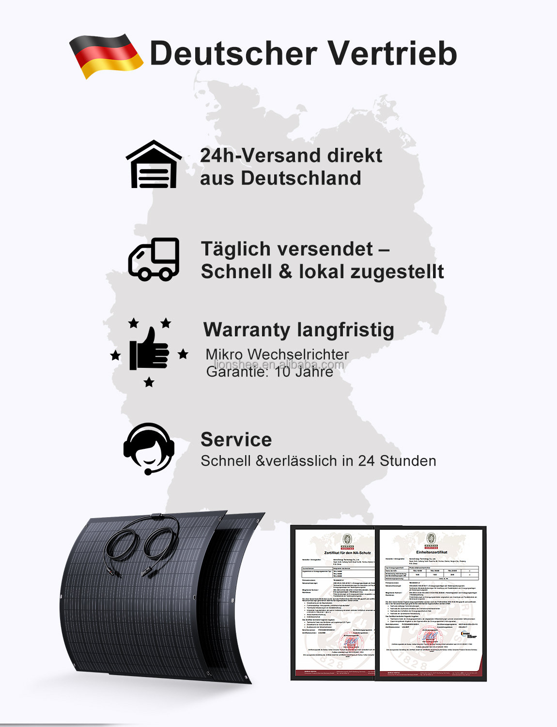 240W Flexibles Solarpanel Phot – Solar Panel 200W Bewertung und Preis