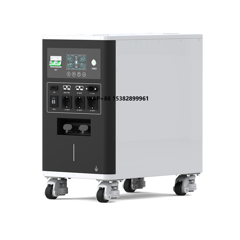 6,6kWh Tragbare Heimenergiespe – Power Inverter Bewertung und Preis